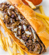 Lamb Philly Cheese Sandwich